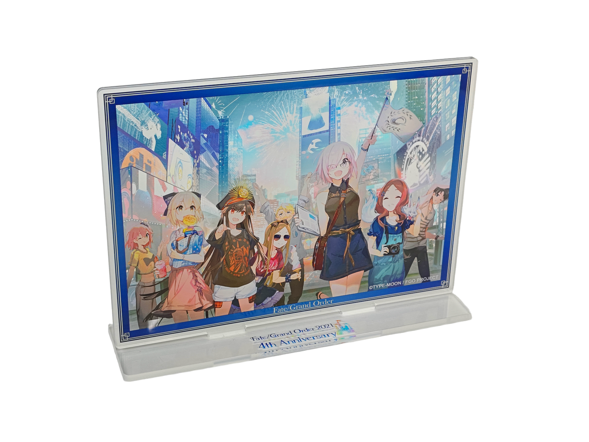 Fate/Grand Order English 4th Anniversary KV Acrylic Stand