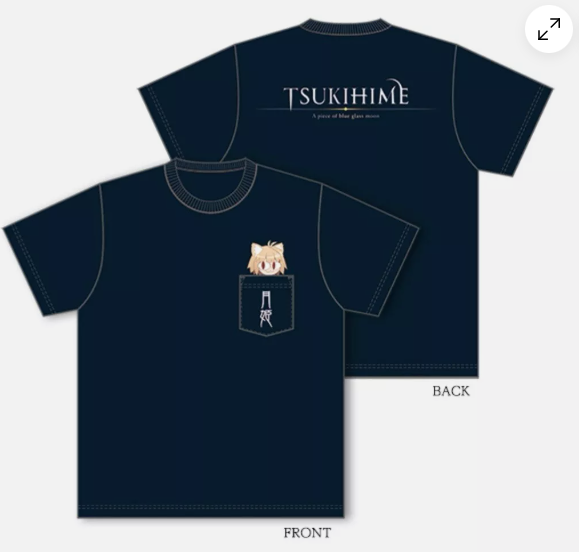 Tsukihime Neco-arc Pocket T-shirt